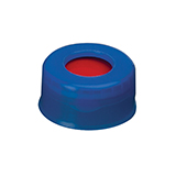 11mm Poly Crimp Seal Cap (blue) with Septa PTFE/Silicone/PTFE, pk.1000